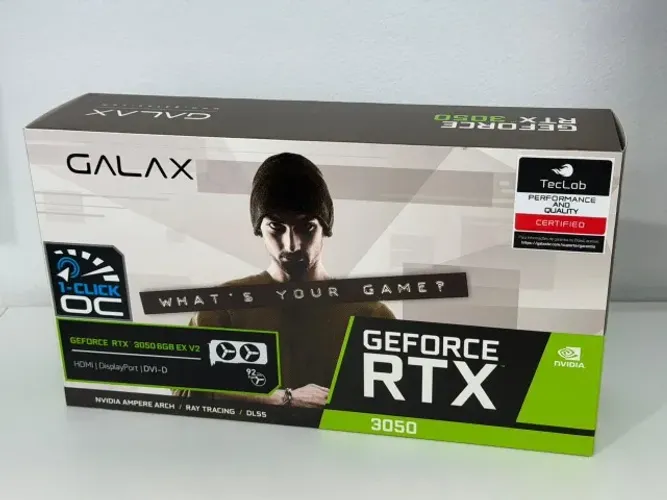 RTX 3050 6Gb Galax 2x