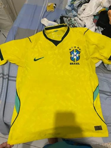 Camisa do Brasil modelo jogador