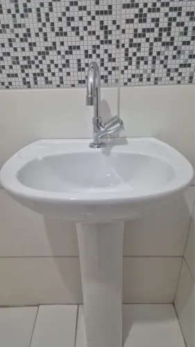 Pia+base para banheiro (sem torneira)
