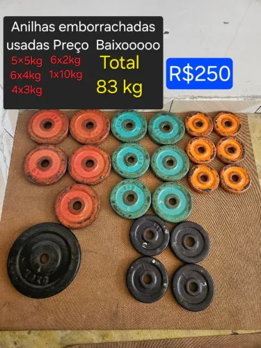 83kg anilhas