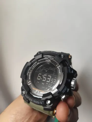 Relógio masculino Smael verde militar