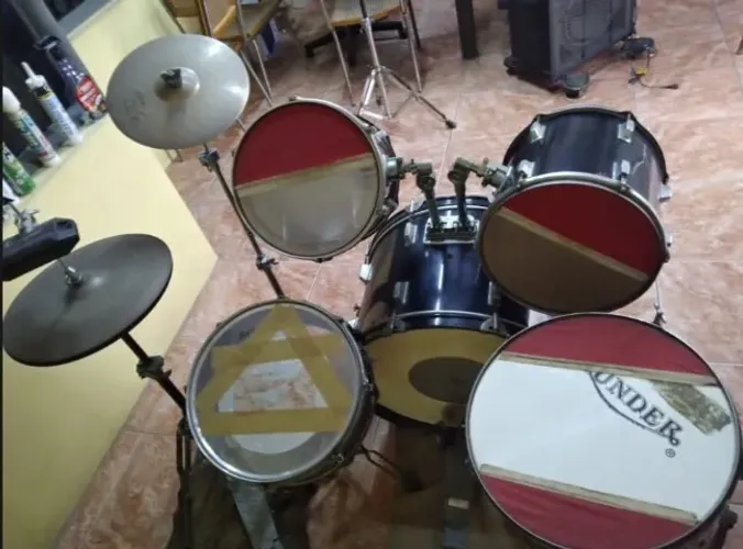 BATERIA MUSICAL COMPLETA