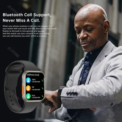 Smartwatch T800 Ultra NFC Original 45mm Tela Grande HD 2.4 Relógio Inteligente MT800