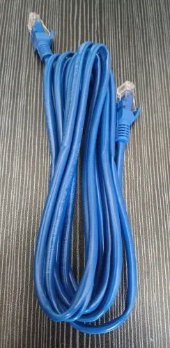 Cabo de Rede Ethernet 3 Metros RJ45 | Internet Rápida e Estável