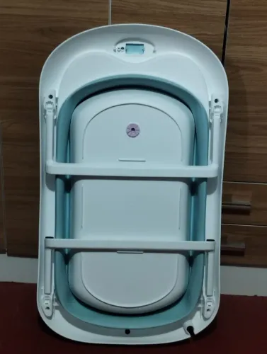 banheira marca buba dobrável excelente para viagens.