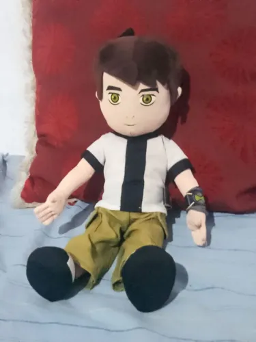 Boneco de pelúcia Ben 10 original Cartoon network