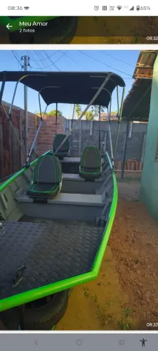 Canoa e motor