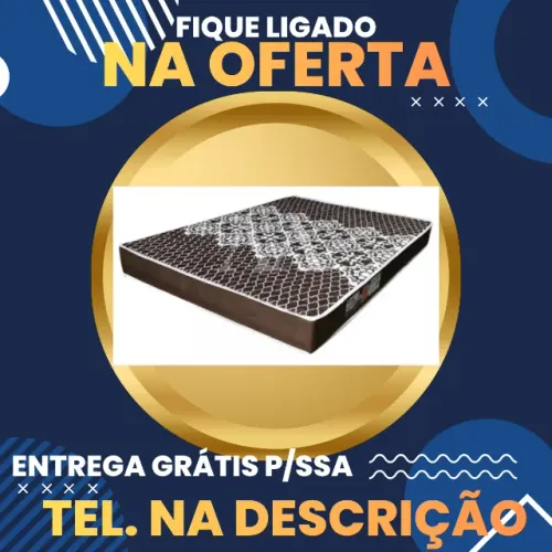 Colchão D28 Casal Meron Entrega Hoje Grátis para Salvador / Pague ao Receber
