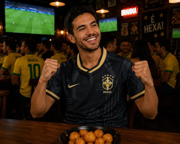 Camisa do Brasil Seleção Copa Unissex Infantil Feminina