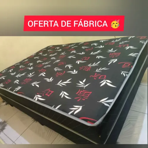 Cama de fábrica: Cama box conjugado casal em oferta (PAGAMENTO NA ENTREGA)