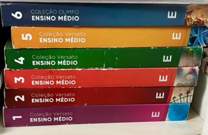 Coleção Olimpo ensino médio - livros