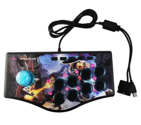 Controle Arcade Mortal Kombat Pc PS2, Ps3.