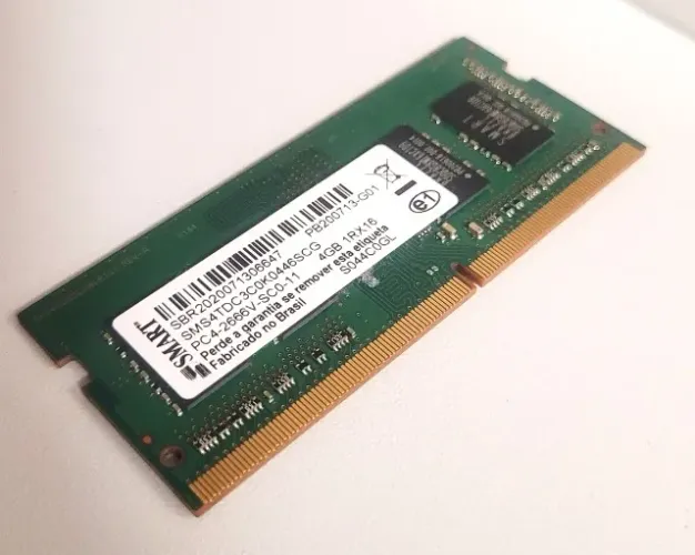 Memória RAM 4GB DDR4 2666MHz para Notebook