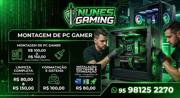Montagem de PC gamer, Limpeza e otimização
