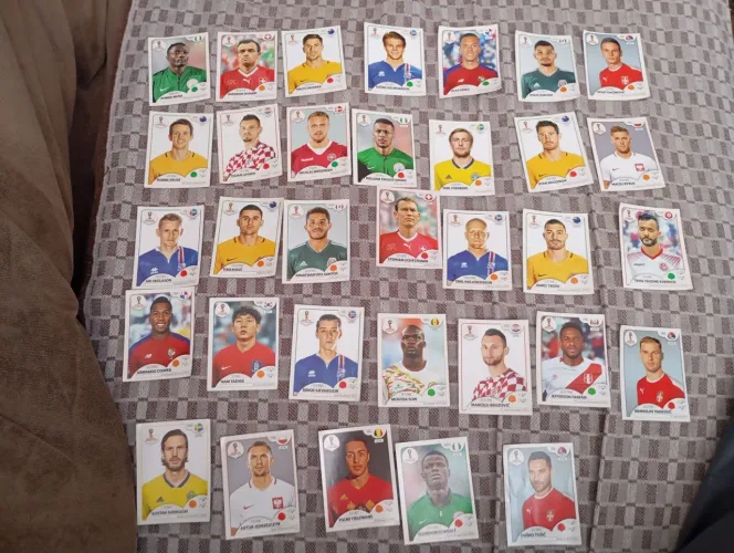 Figurinhas copa do mundo 2018