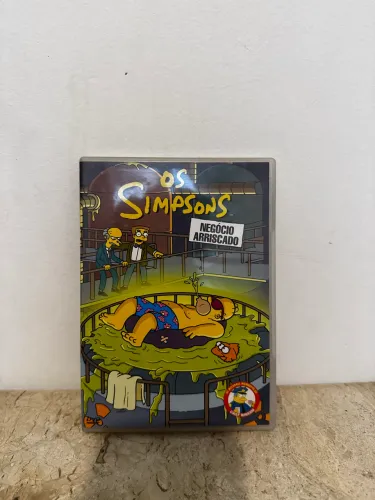 DVD: Os Simpsons Negocio Arriscado - Excelente Estado Raro De Colecionador