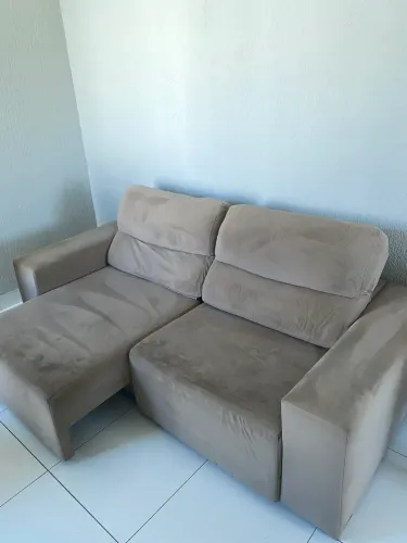 Sofá cama, retrátil e reclinável