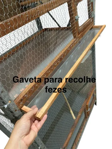 VIVEIRO com 2 espaços divididos