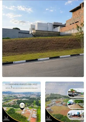 Condomínio Parque Imperador, Terreno com 360 m2, em Bragança Paulista