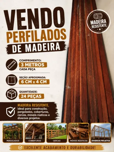 VENDE-SE MADEIRA RIPADA Valor Unidade 30 R$