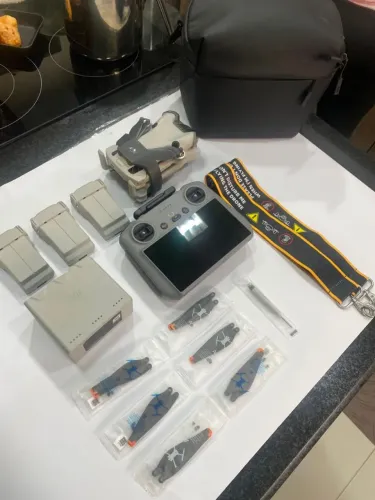 Dji Mini 4 Pro Rc2 Fly More Combo 4k Cinza + Filtro Nd