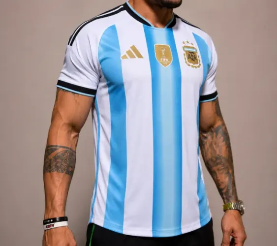 Camisa Argentina Seleção Copa do Mundo 2026 Última Peça