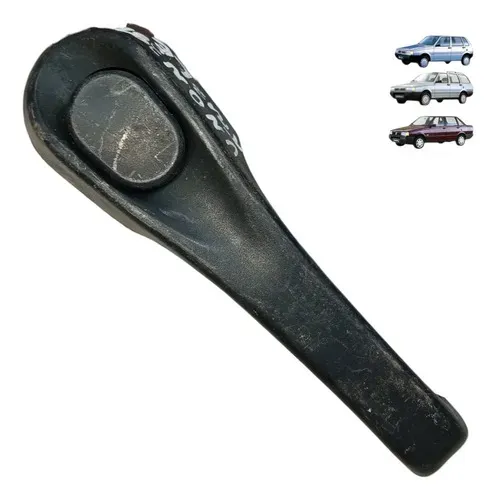 Macaneta Externa Porta Fiat Elba Uno Premio 1990 1991 1992 Preto Traseira