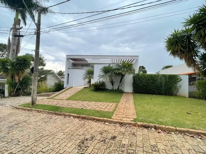 Casa em condominio para locar, bairro gramado, Campinas-SP, 6 suítes, lazer