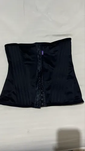 Cinta Modeladora Miracle Belt Original - Preta Tamanho G