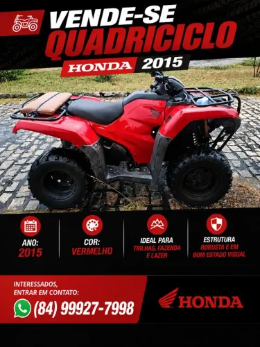Quadriciclo Honda Fourtrax 420