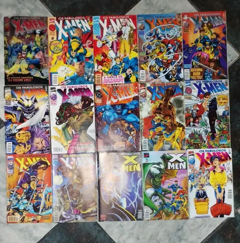 Os Fabulosos X-Men 1-55 (1996) coleção completa clássica