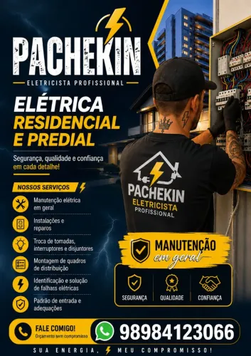 Eletricista predial e residencial