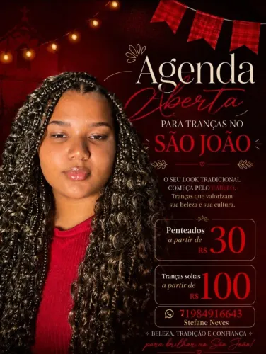Tranças Para São João!