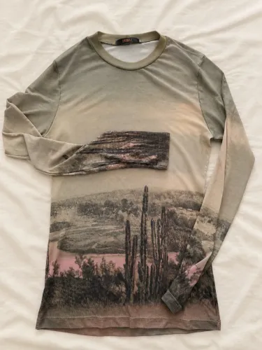 Blusa tule ANIMALE P
