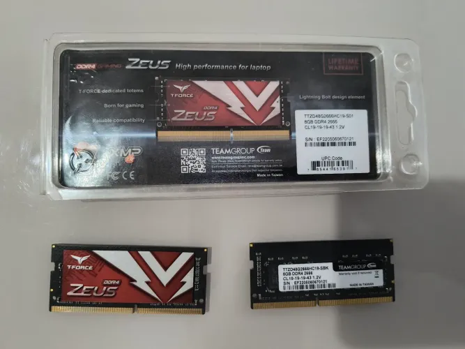 Kit memória ram ddr4 16GB