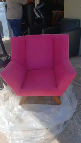 Poltrona rosa