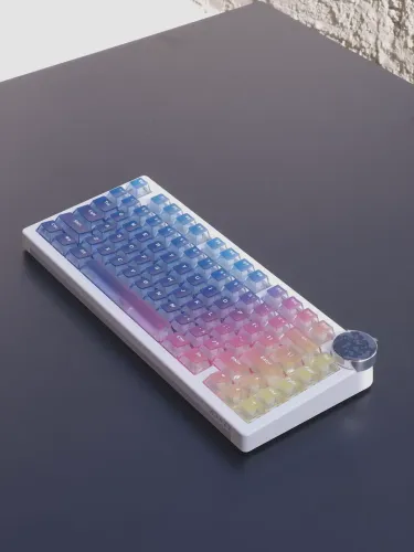 Ajazz 820 V2 Pro, teclado mecânico sem fio com display personalizavel