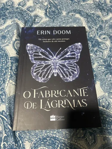 Livro o fabricante de lágrimas