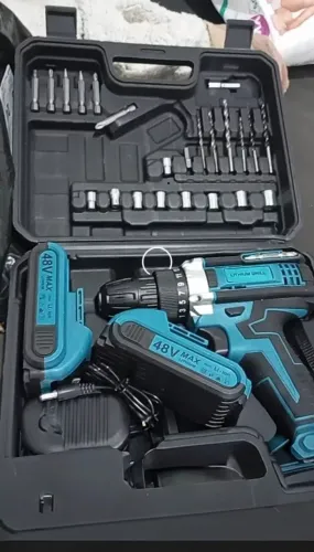 Parafusadeira Furadeira Sem Fio 48V