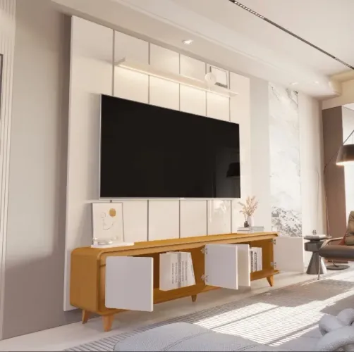 Painel com Rack Essenza 188
