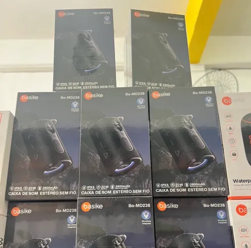 Caixa de Som sem fio Estéreo 20w Basike