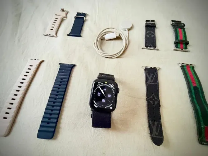 Apple Watch Series 8 (45mm, GPS + Cellular) Modelo Raro - Permite Uso Sem Celular