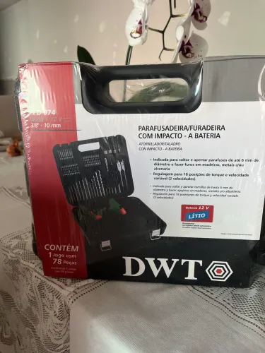 Dwt, Parafusadeira/Furadeira De Impacto A Bateria