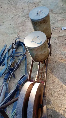 Plantadeira de tração animal