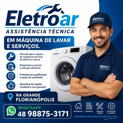 Conserto geladeira e máquina de lavar 