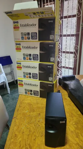 Fonte(estabilizador) novo na caixa