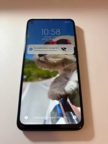 Celular Redmi Note 9 - 128gb - usado - em excelente estado, sem riscos ou danos