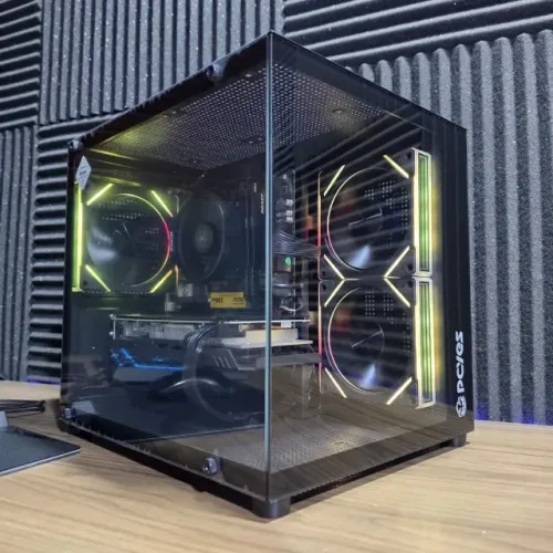 PC Gamer Ryzen 5 5500 RTX 2060 6GB 16GB Fury SSD NVMe 256GB ARGB