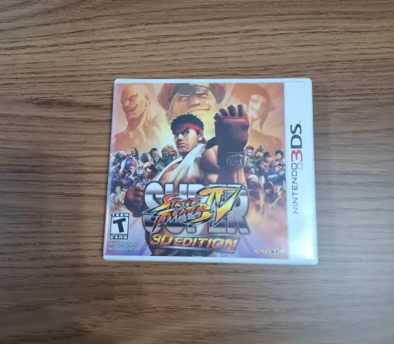 Jogo street fighter 4 3ds - usado