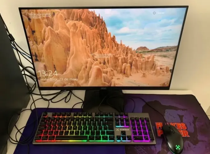 Pc Gamer RTX 4060ti 8GB i5 9400f 16GB C/Monitor 100Hz